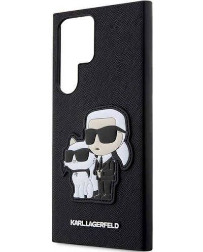 Калъф Karl Lagerfeld - Saffiano K and C, Galaxy S23 Ultra, черен - 4